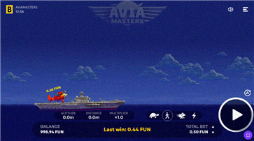 Aviamasters schermata principale demo